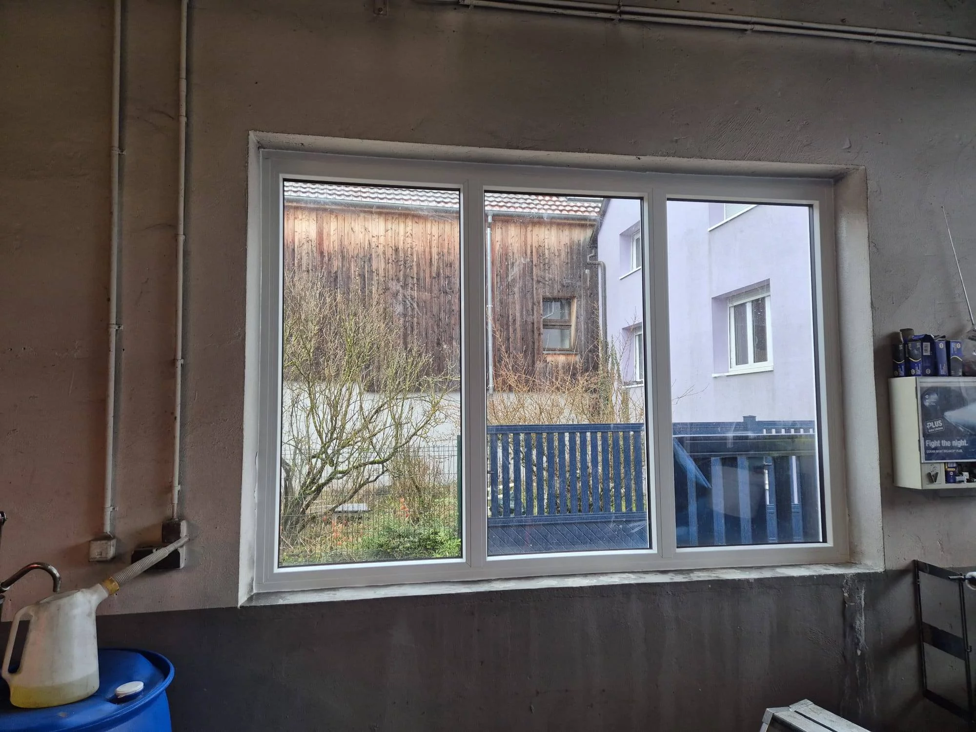 fenêtre interieur après