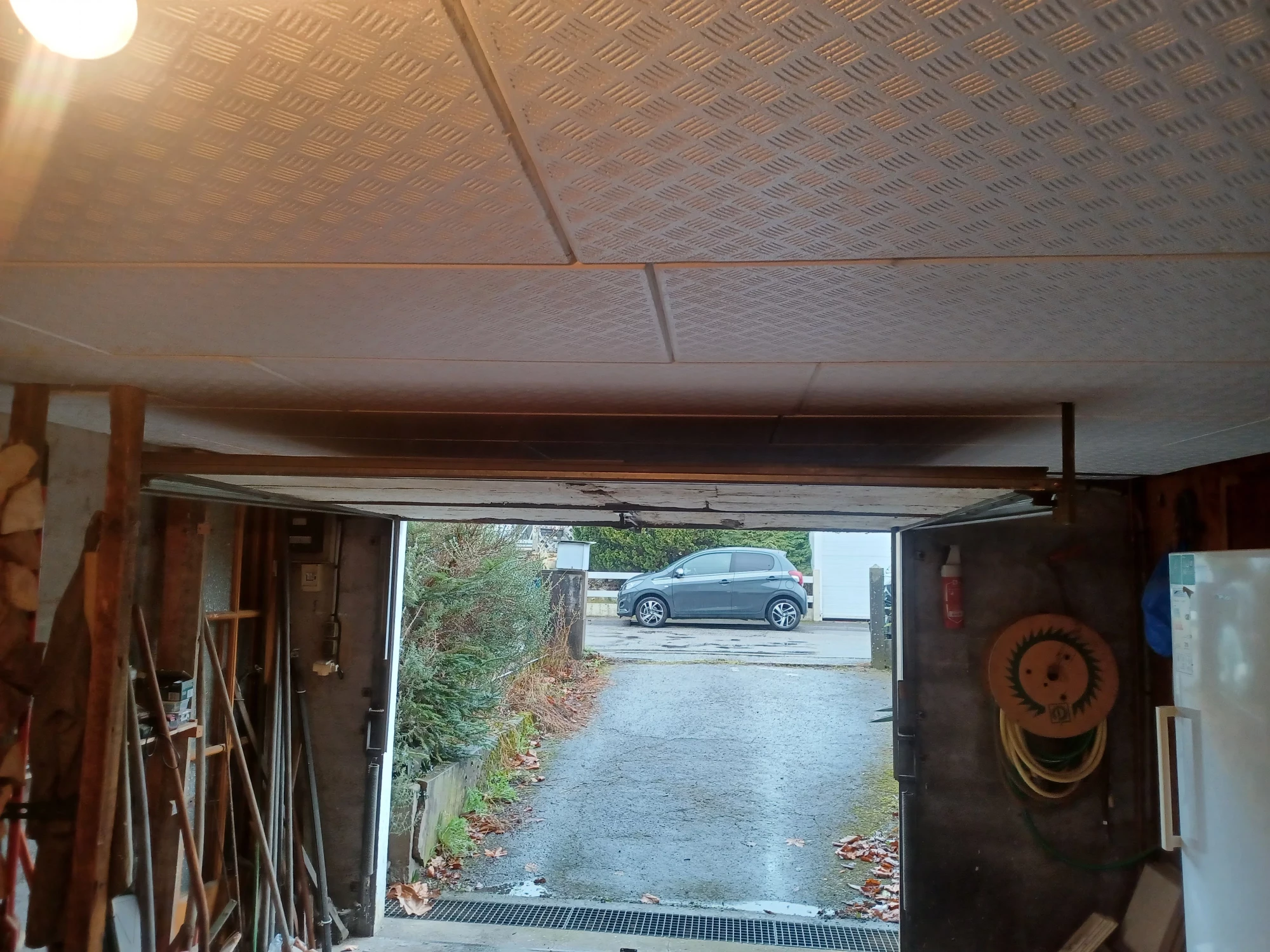 Porte de garage avant - FMS Fermetures